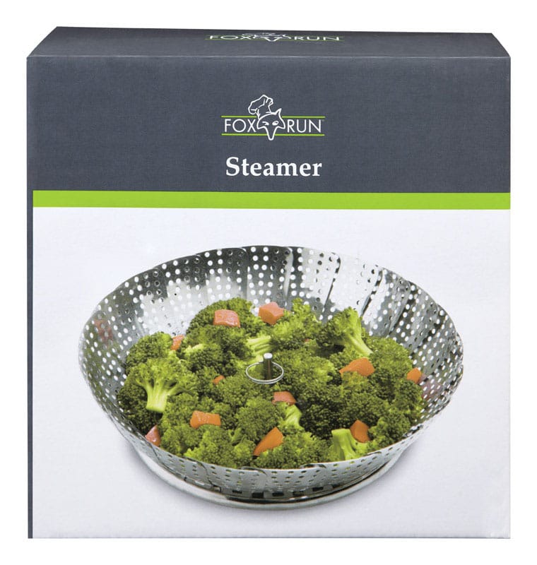 Fox Run 5591 Silver Stainless Steel Steamer Basket