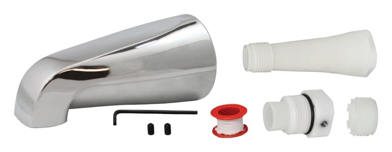 Plumb Pak PP825-33 1-Handle Chrome Plated Tub Spout