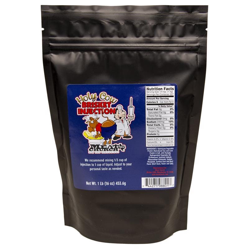 Meat Church 744271988017 Holy Cow Brisket Injection 16 oz