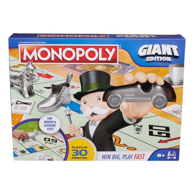 Spin Master 6068016 Giant Edition Monopoly Board Game