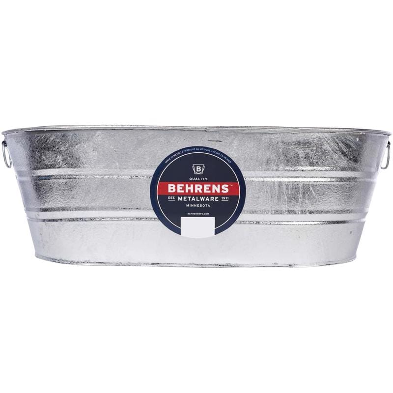 Behrens 3-OV 16 gal Steel Tub Oval