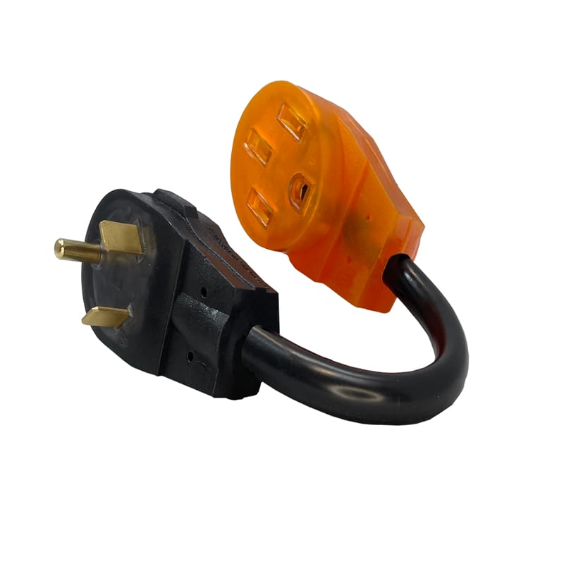 Reliance Controls ACRV52 Color Connect 10/3 SJTW 120 V 12 in. L Adapter Cord