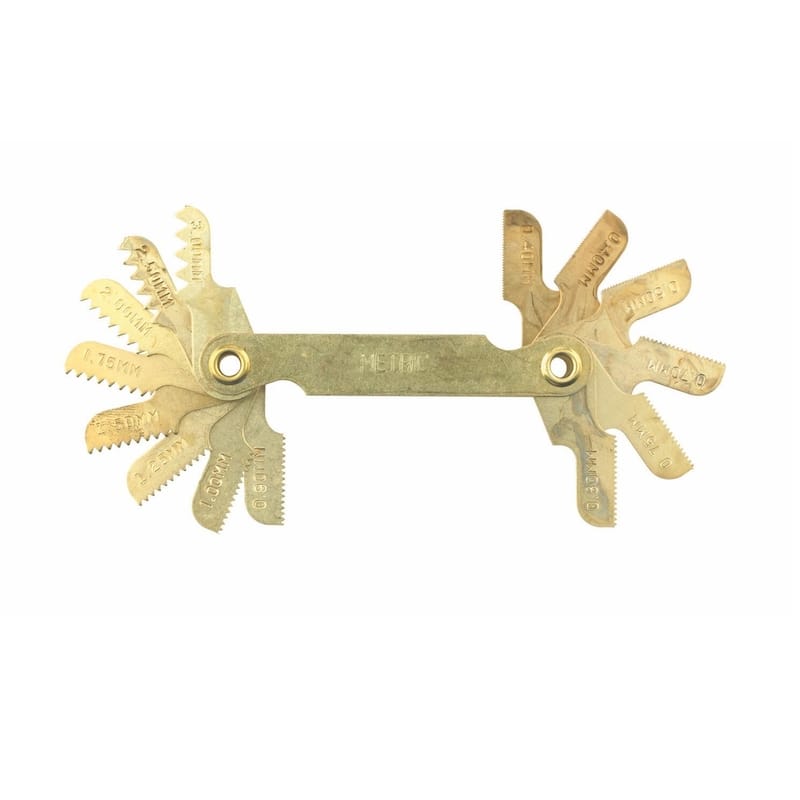 Irwin 12016 Hanson Metric Thread Pitch Gauge