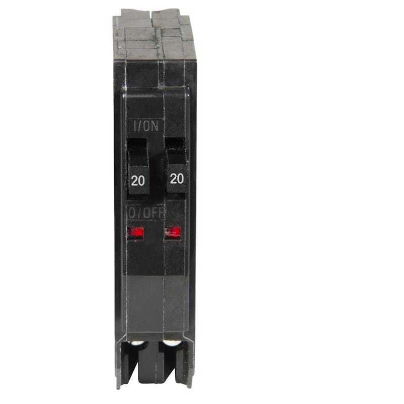 Square D QO2020C QO 20 amps Tandem Single Pole Circuit Breaker
