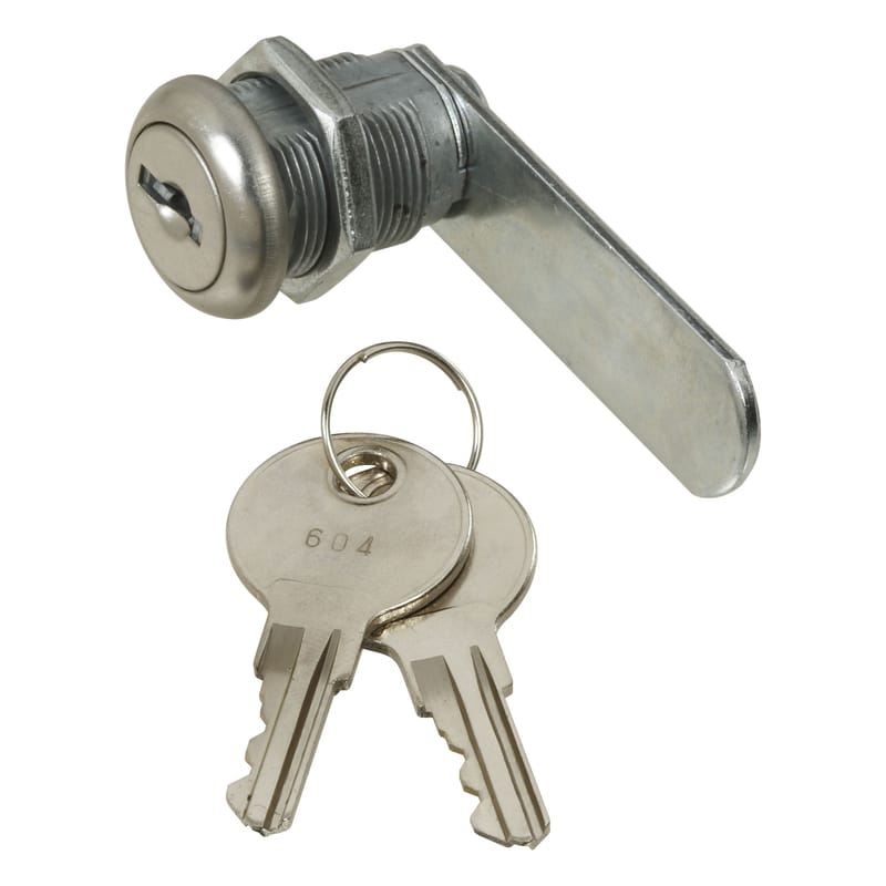 National Hardware N185-280 Chrome Silver Steel Cabinet/Drawer Lock