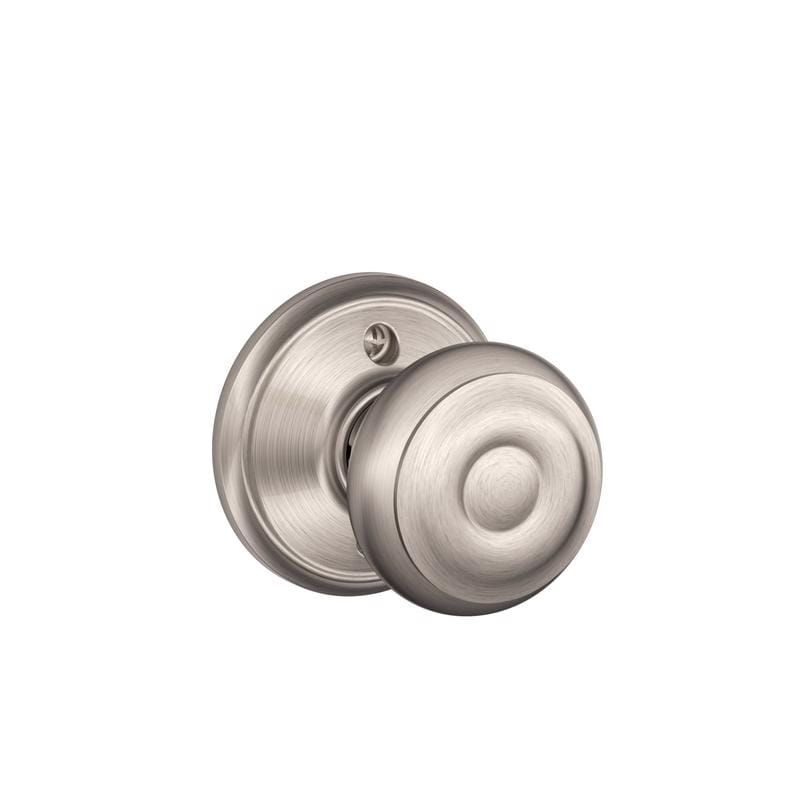 Schlage F170VGE0619 Georgian Satin Nickel Dummy Knob