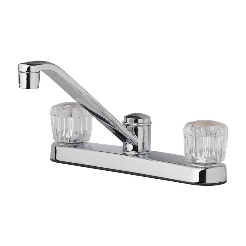 Oakbrook Collection 67099-0A01 Essentials Two Handle Chrome Kitchen Faucet