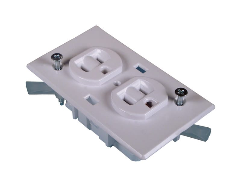 Us Hardware E-162C 15 amps RV Receptacle Conventional Duplex 1 pk