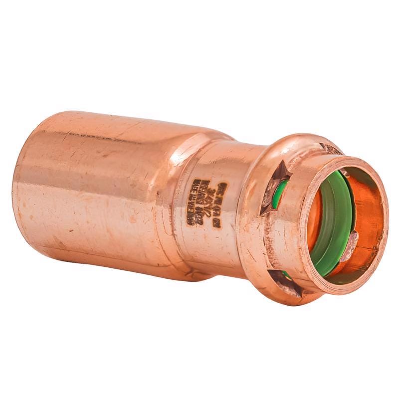 QuickFitting SPWRC21-STR 3/4 in. Press in. FTG in. Copper Reducing Coupling