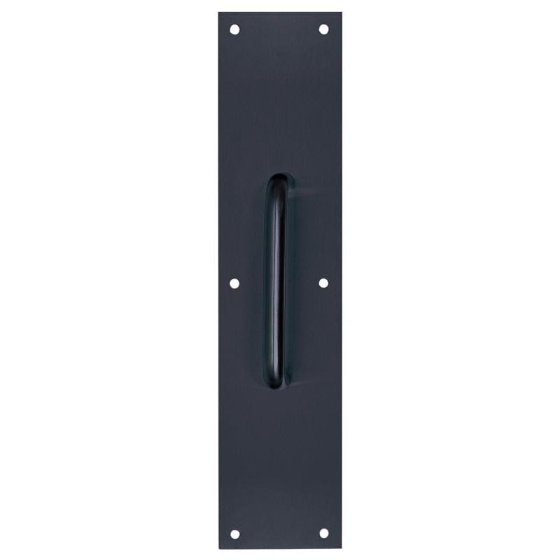 Tell DT101943 15 in. L Matte Black Stainless Steel Pull Plate