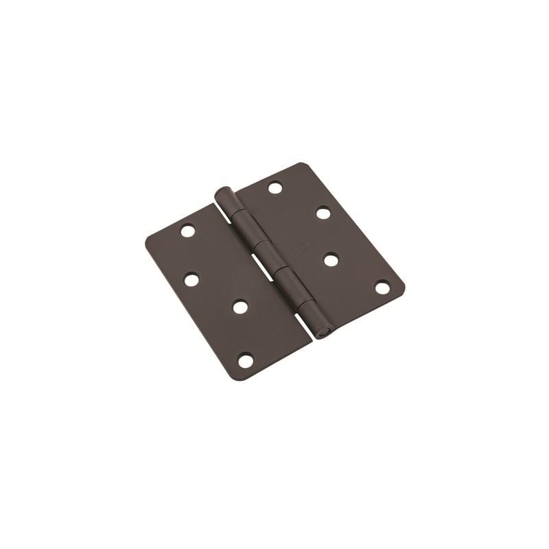 National Hardware N830-432 4 in. L Black Door Hinge 1 pk