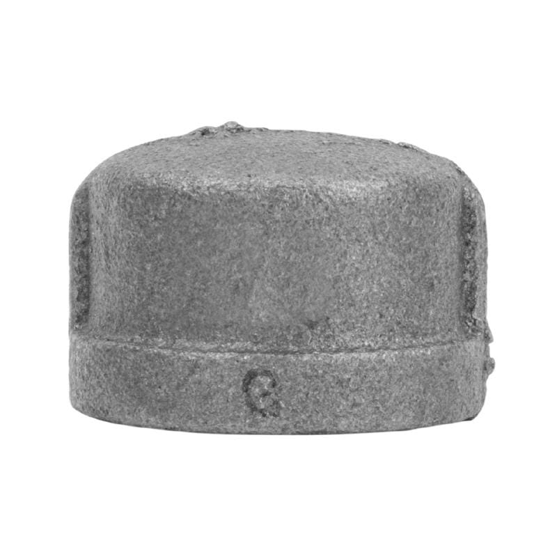 STZ Industries 310CA-38 3/8 in. FIP each Black Malleable Iron Cap