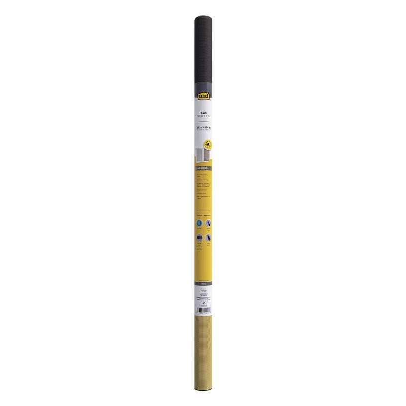 M-D Building Products 14143 Charcoal Fiberglass Door and Window Screen 36 in. W X 84 in. L 1 pk