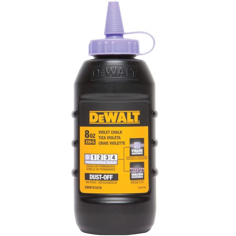 Dewalt DWHT47079L 8 oz Dust-Off Chalk Violet 1 pk
