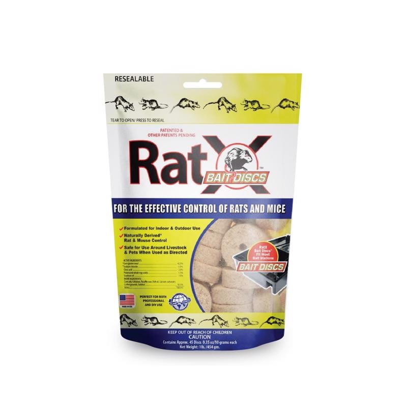Ratx 620118 Non-Toxic Bait Pellets For Mice and Rats 1 lb 1 pk