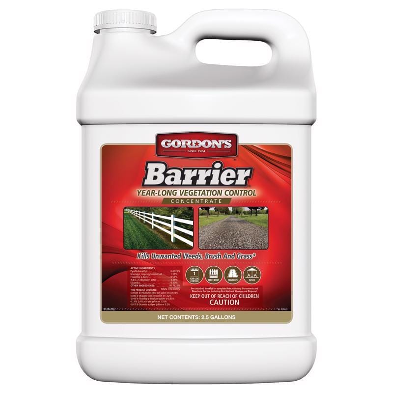Gordon's 8121122 Barrier Brush/Grass/Weed Herbicide Concentrate 2.5 gal
