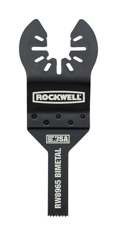Rockwell RW8965 2-3/4 in. L Bi-Metal Plunge Cut Oscillating Blade 1 pk