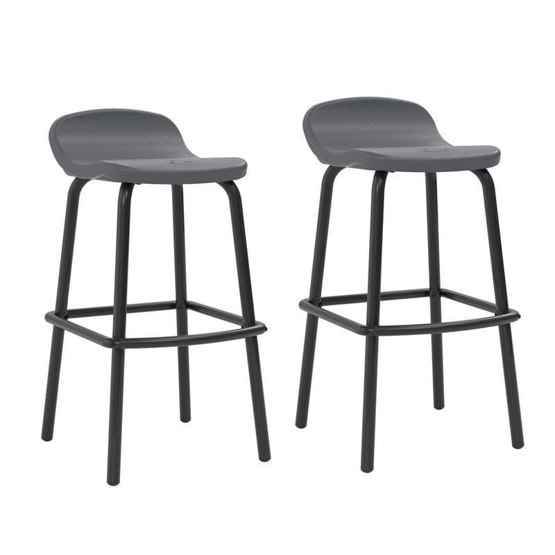 Suncast BMBS2PK 2 pc Gray Steel Bar Chair Set