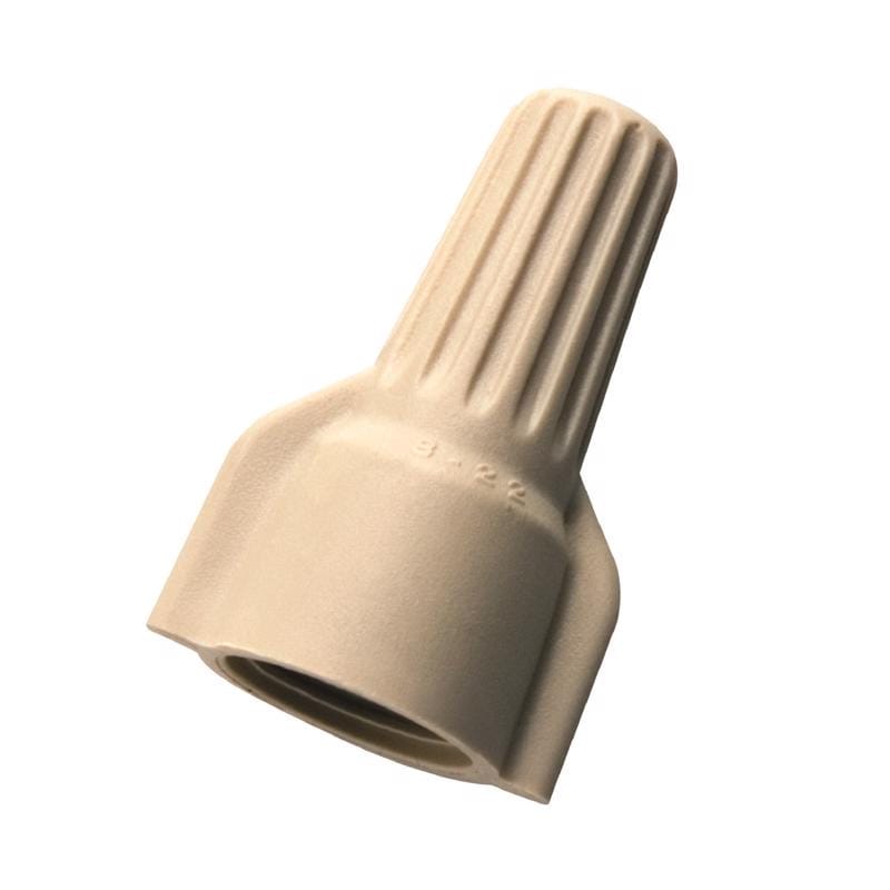 Ideal Industries 773307 Copper Wire Connectors Tan 25 pk