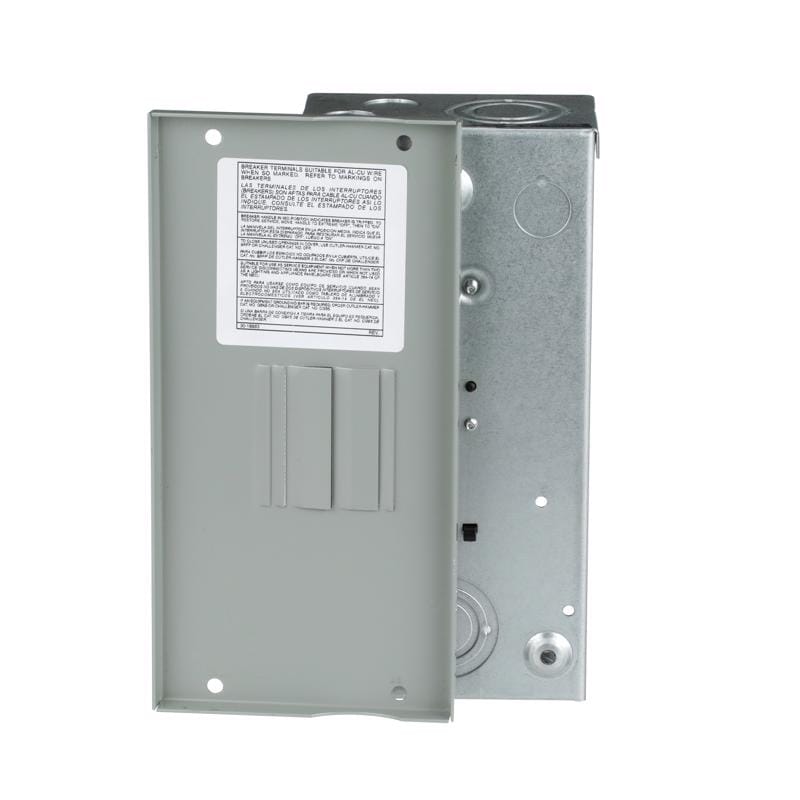 Eaton BR24L70SP Cutler-Hammer 70 amps 120/240 V 2 space 4 circuits Surface Mount Main Lug Load Center