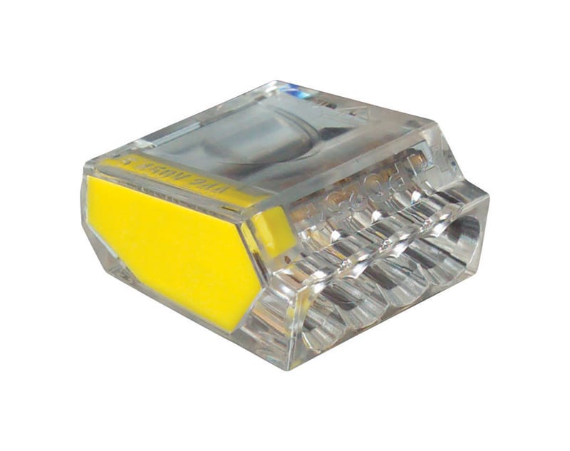 Gardner Bender 10-PC4 PushGard 22-12 Ga. Copper Wire Wire Connector Yellow 100 pk