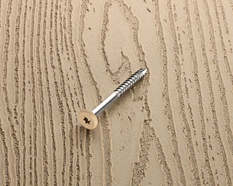 Starborn FST64L09188 Deckfast No. 9 X 1-7/8 in. L Sand Star Pan Head Fascia Screws 100 pk