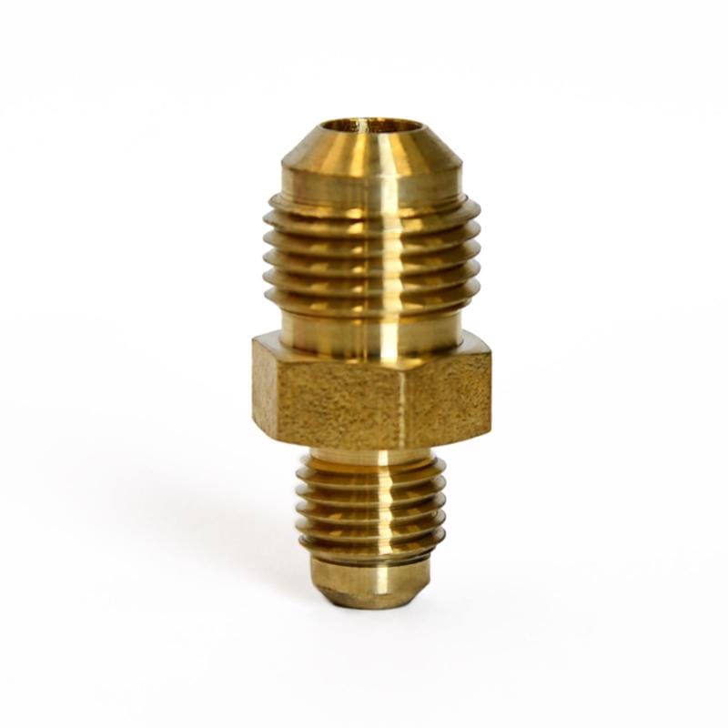 Atc 6JC120110701089 3/8 in. Flare X 1/4 in. D Flare Yellow Brass Union