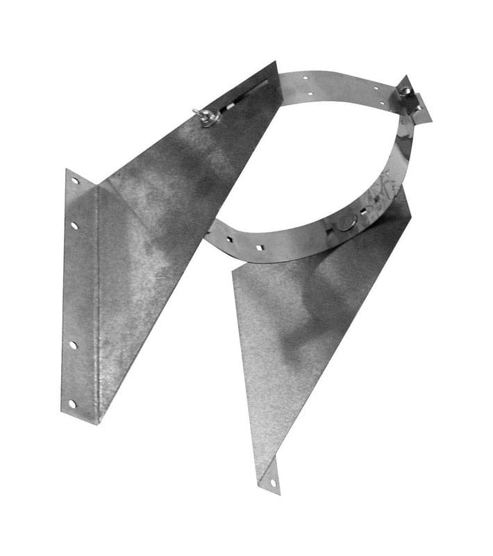 Selkirk 200260 5 in. to 8 in. Stainless Steel Wall Support/Band Assembly