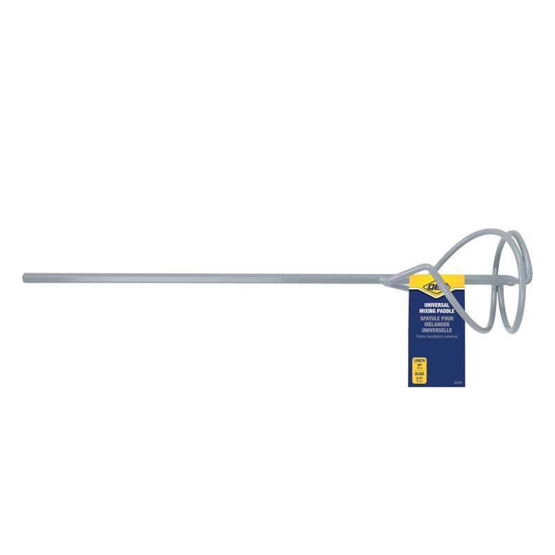 Qep 61210 3.125 in. H X 3.12 in. W X 16 in. L Steel Grout Mixing Paddle 1 pk