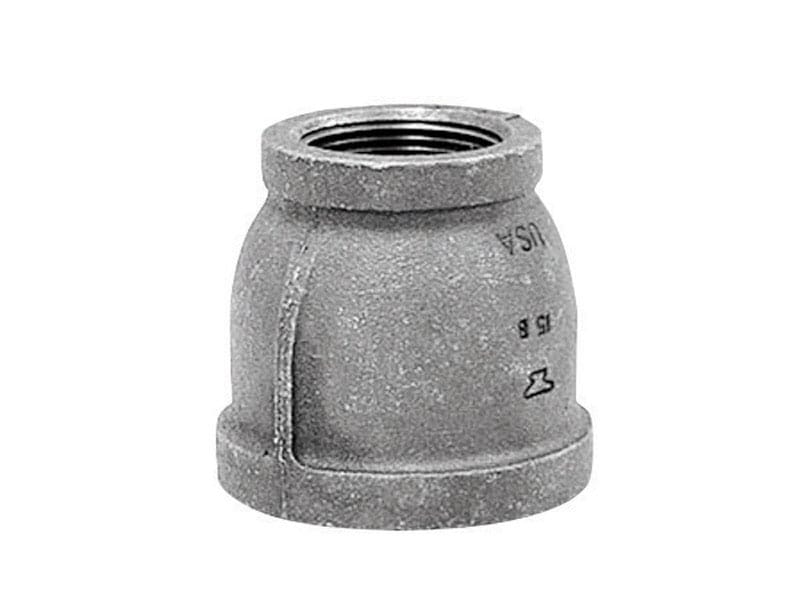 Anvil 8700135455 1 in. FPT X 1/2 in. D FPT Galvanized Malleable Iron Reducing Coupling