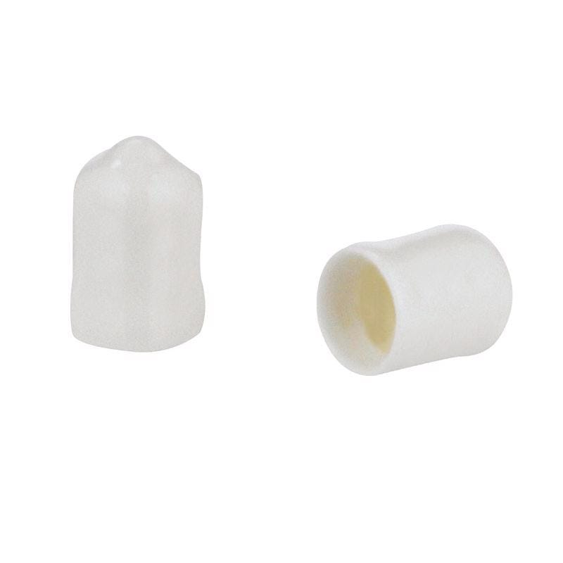 Rubbermaid FG3D60LWWHT 6.8 in. H X 4.5 in. W X .4 in. L Plastic End Caps