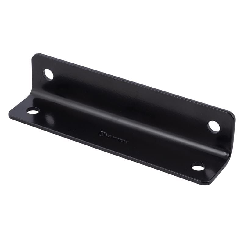 Hampton 02-3405-407 1.6 in. H X 9 in. W X 1/8 in. D Black Steel Inside/Outside Corner Brace