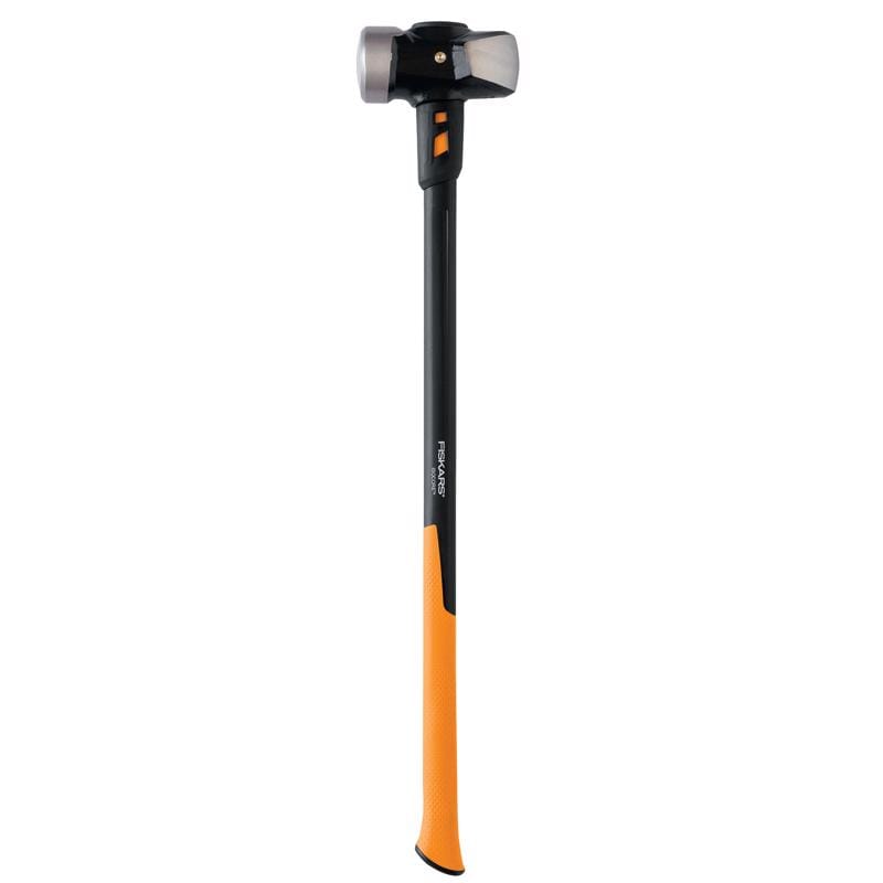 Fiskars 1067454 IsoCore 10 lb Steel Sledge Hammer 36 in. Fiberglass Handle