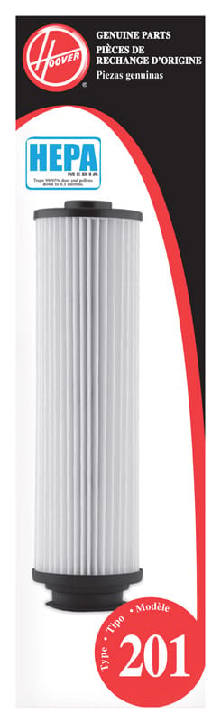 Hoover 40140201 Vacuum Filter For Hoover bagless uprights with a twin chamber system 1 pk
