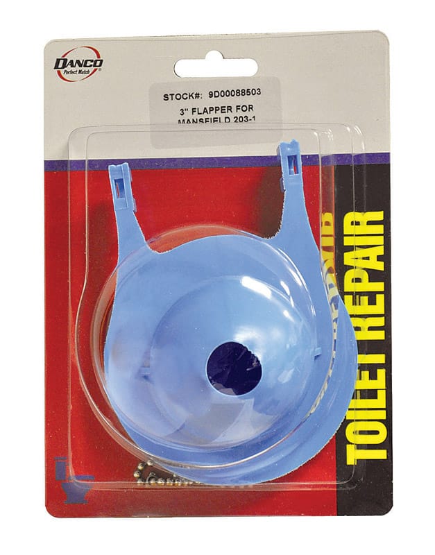 Danco 9D00088503 Toilet Flapper Blue Rubber For Mansfield