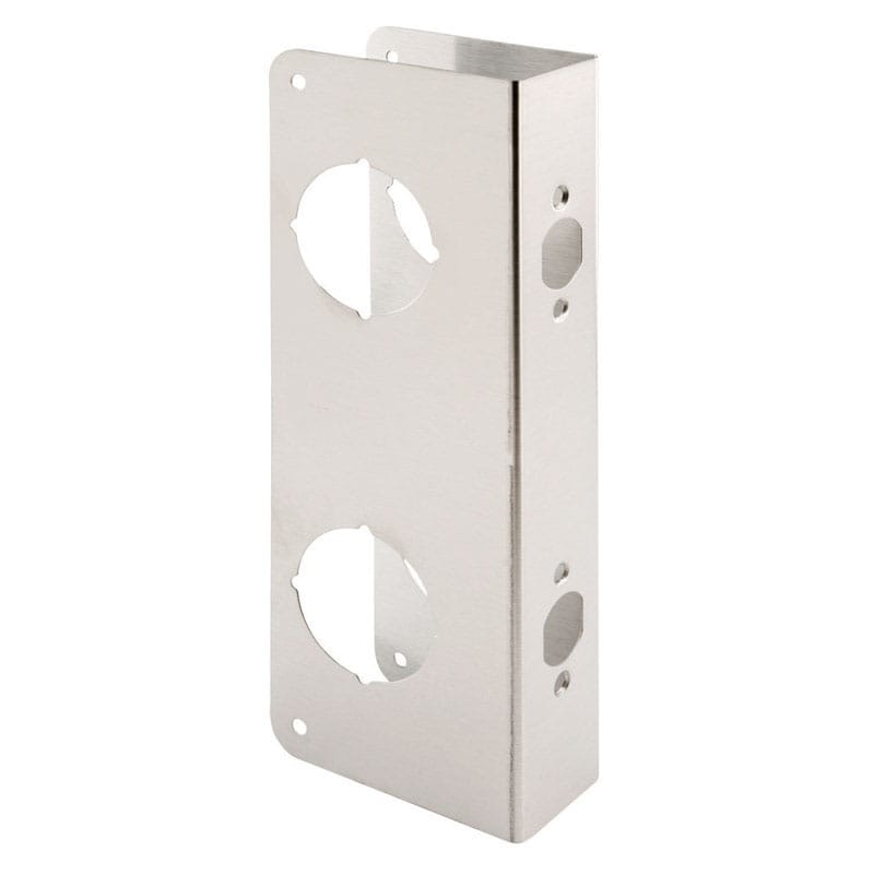 Prime-Line U 10539 10.875 in. H X 3.875 in. L Brushed Stainless Steel Stainless Steel Door Guard