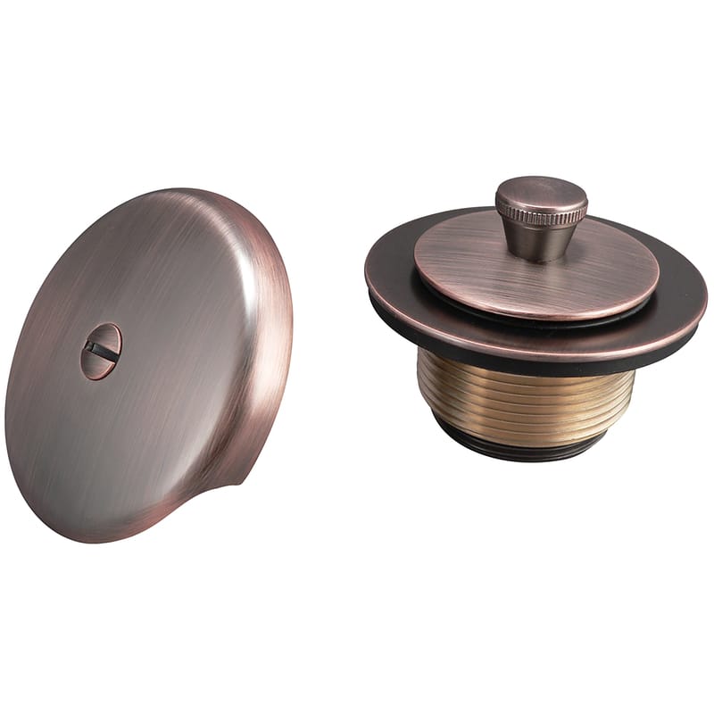 Keeney K826-81VB Lift N Turn Bath Drain Trim Kit Metal