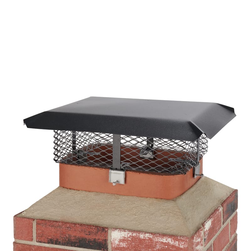 HY-C SCADJLC Shelter Powder Coated Steel Chimney Cover