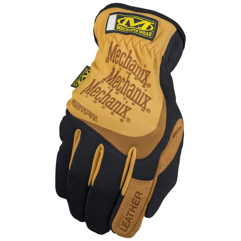 Mechanix Wear LFF-75-010 FastFit Work Gloves Black/Tan L 1 pair