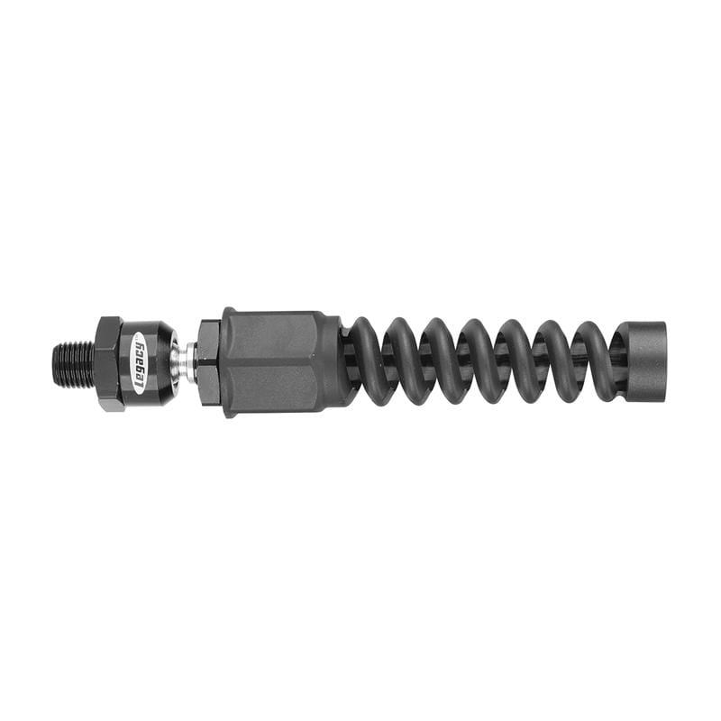 Legacy RP900375BS Flexzilla Anodized Aircraft Aluminum Reusable Ball Swivel 3/8 in. Male X 1/4 in. Male 1 pc
