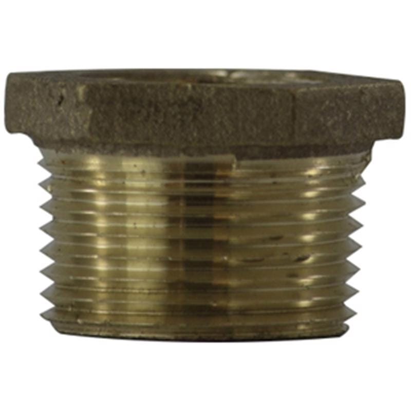 Anderson Metals 738110-2016 1-1/4 in. MPT in. X 1 in. D FPT Red Brass Reducing Bushing