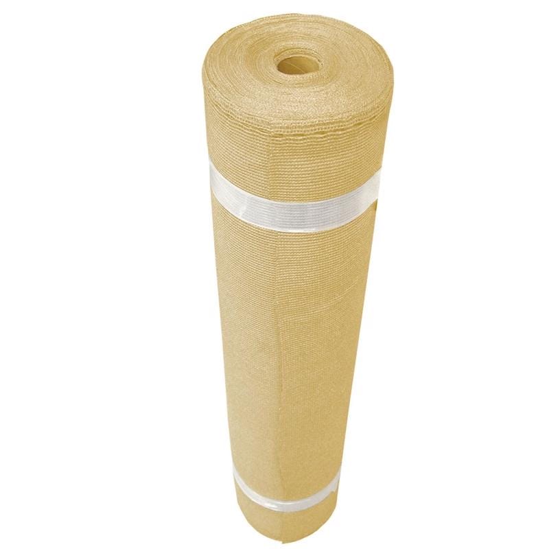 Coolaroo 436018 Polyethylene Medium Shade Fabric Shade Cloth 50 ft. H X 12 ft. W