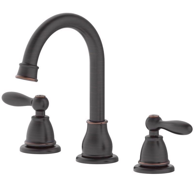 Oakbrook Collection 67084W-632707 Jennifer Oil Rubbed Bronze Traditional Widespread Bathroom Sink Faucet 8 in.
