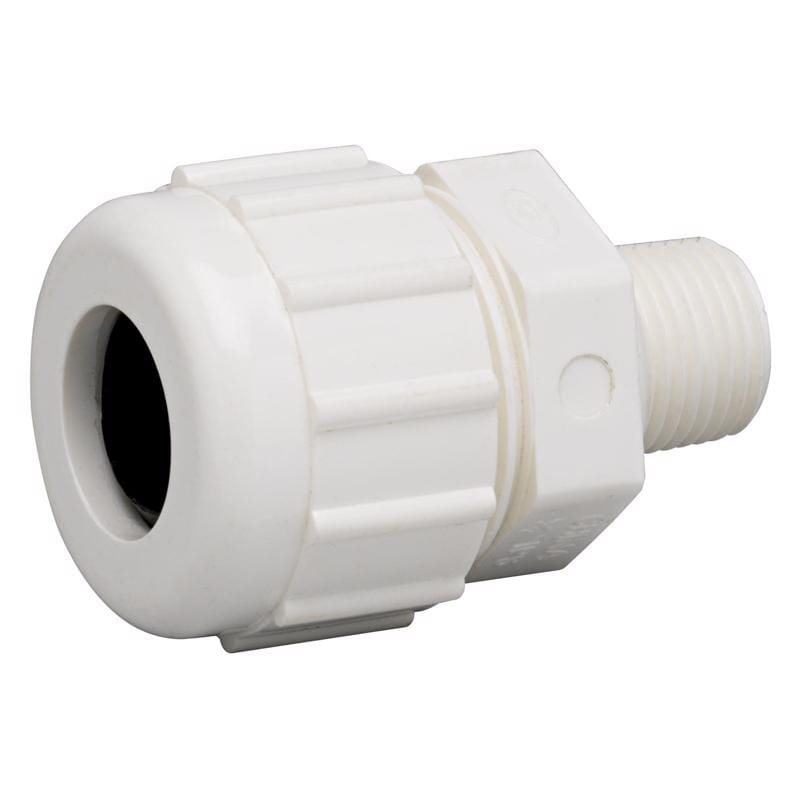 Homewerks 511-46-2-2B Schedule 40 2 in. Compression each X 2 in. D MPT PVC Male Adapter 1 pk