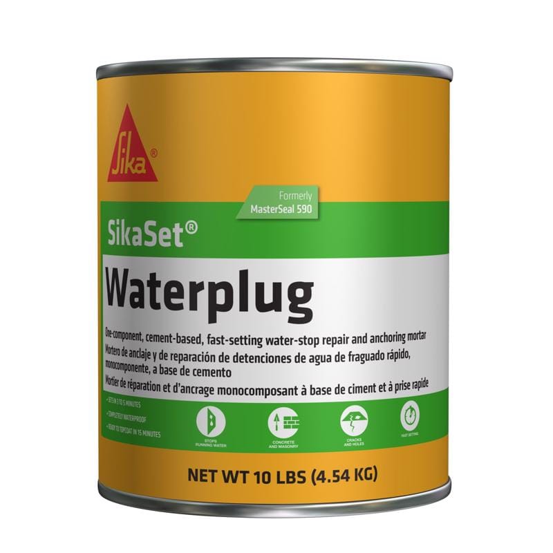 Master Builders MS5901G MasterSeal 590 Hydraulic Cement 10 lb Gray