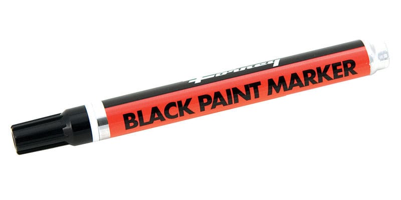 Forney 60313 8.75 in. L X 1.88 in. W Black Paint Marker 1 pc