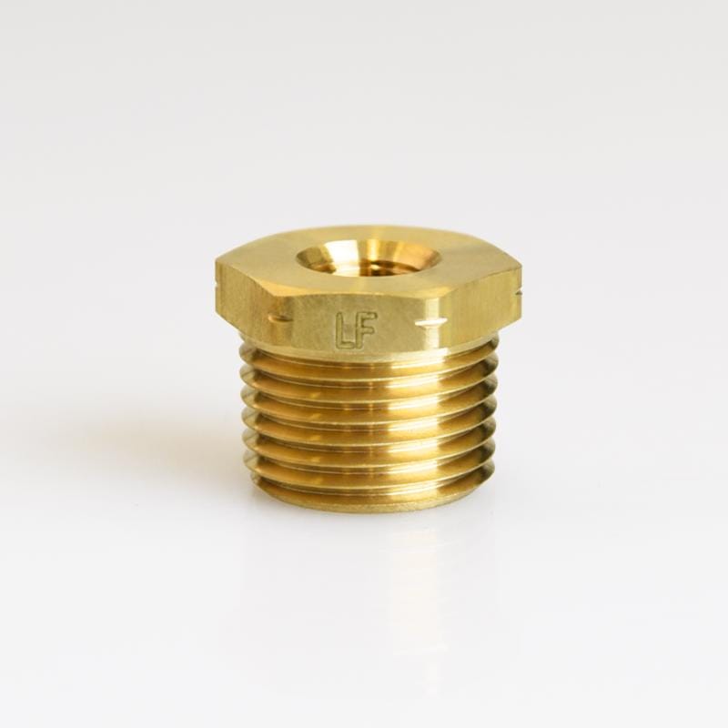 Atc 6JC125110701017 1/2 in. MPT X 1/8 in. D FPT Brass Hex Bushing