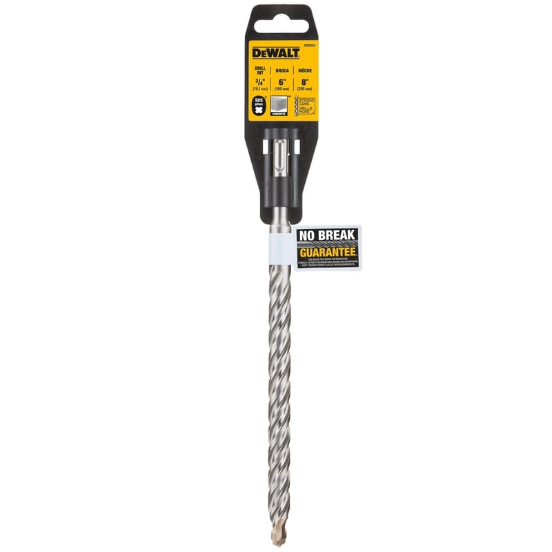 Dewalt DW5453 3/4 in. X 8 in. L Carbide Tipped Drill Bit SDS-Plus Shank 1 pc
