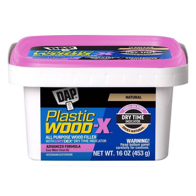Dap 7079800542 Plastic Wood-X Natural Wood Filler 16 oz