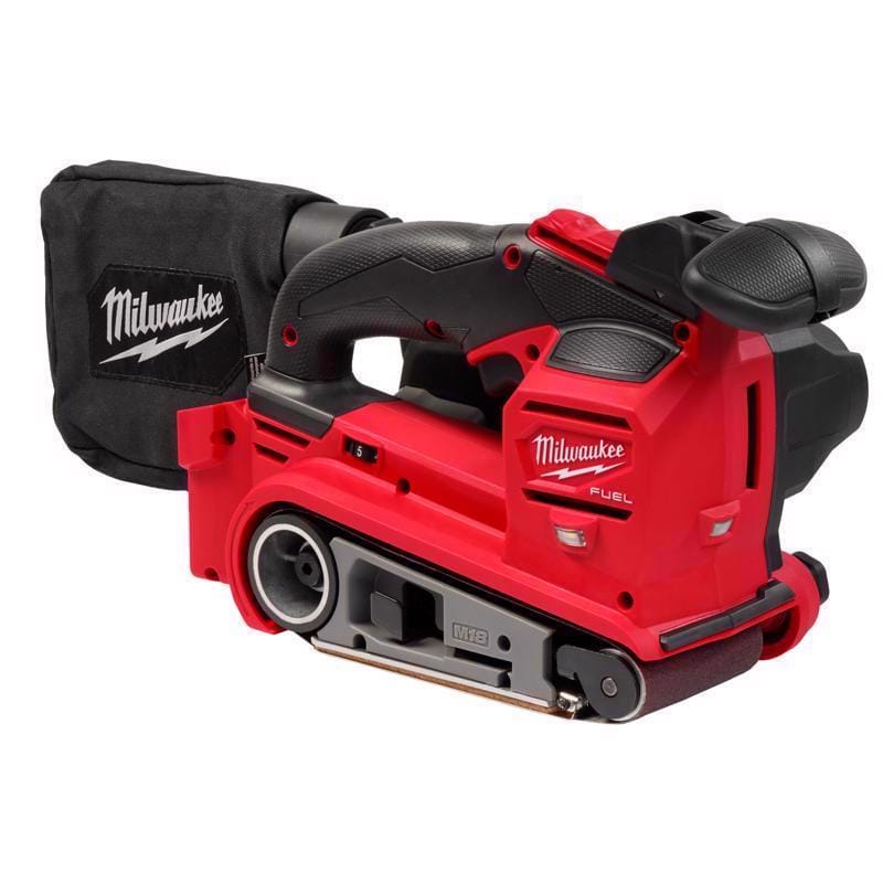 Milwaukee 2832-20 M18 FUEL 3 in. W X 18 in. L Cordless Belt Sander Tool Only